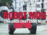 Robot mini – lính chữa cháy công nghệ